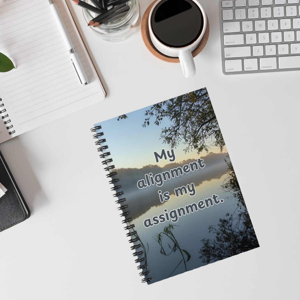 My Alignment is My Assignment Manifestation Journal – Spiritual Gift for Alignment, Mindfulness & Self-Discovery