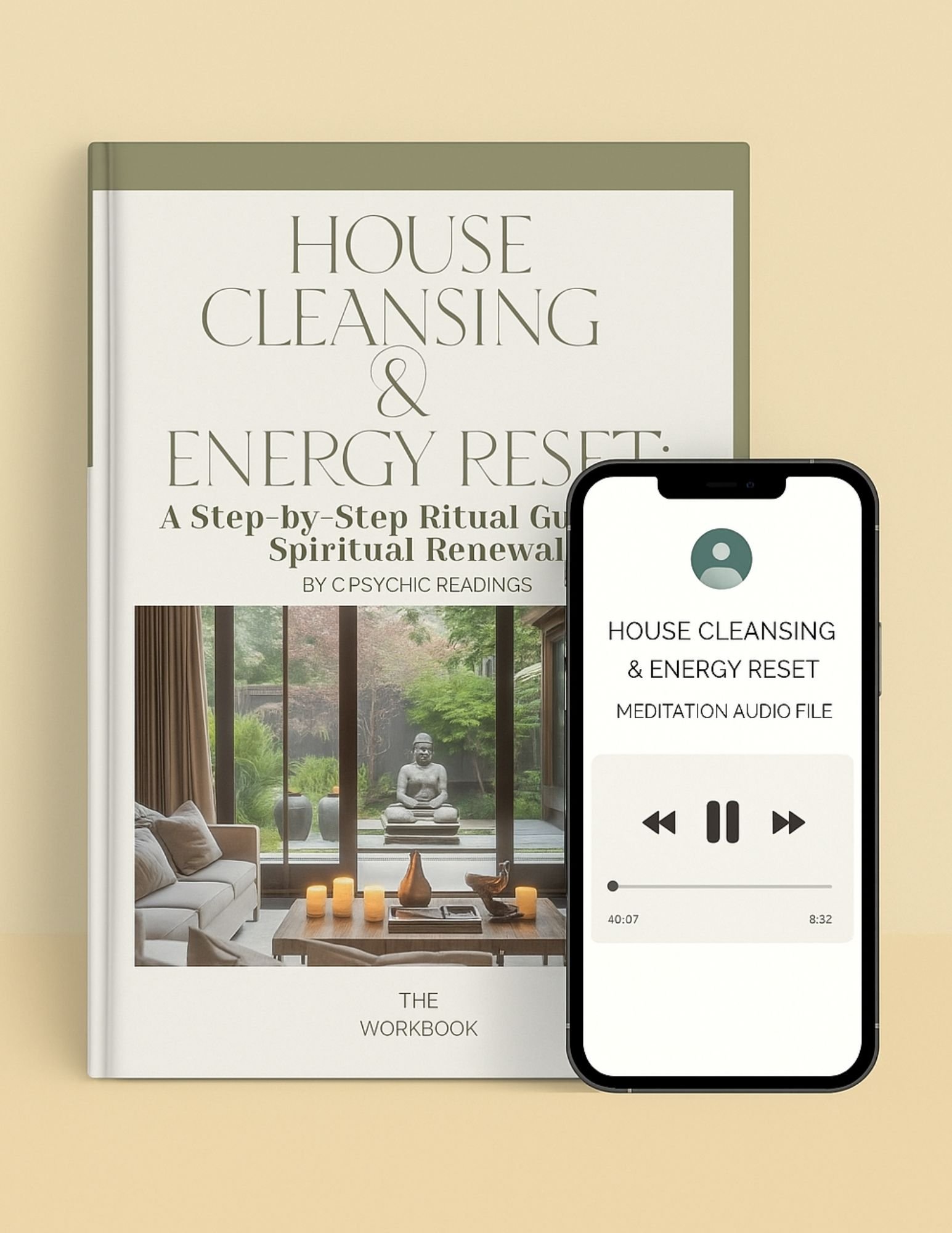 House Cleansing & Energy Reset – A Step-by-Step Ritual Workbook + Guided Meditation for Spiritual Renewal